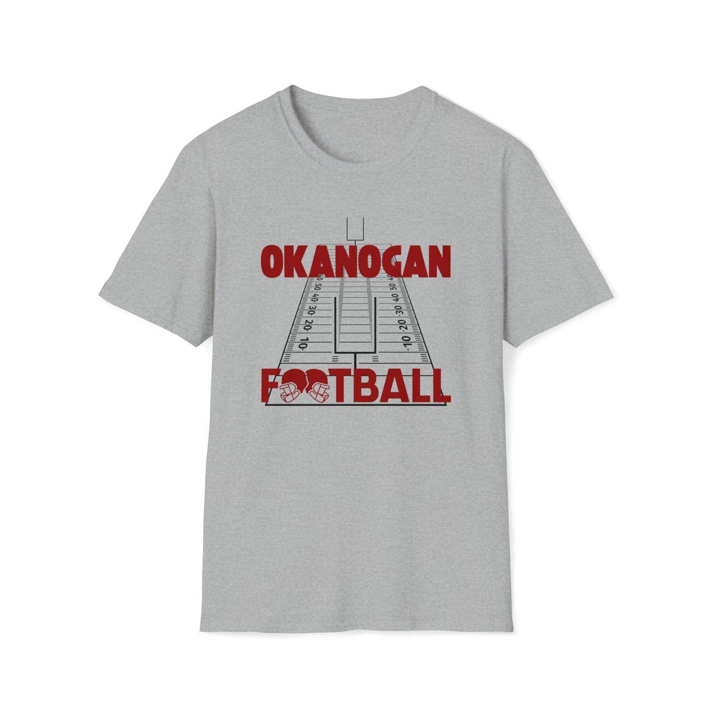 OK FOOTBALL FIELD TEE-Unisex Softstyle T-Shirt