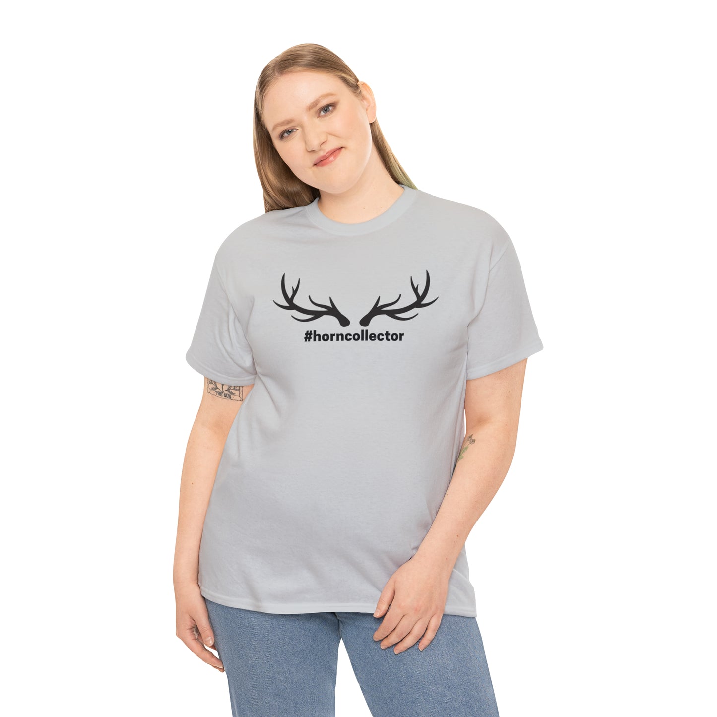 #HORNCOLLECTOR TEE-Unisex Heavy Cotton Tee