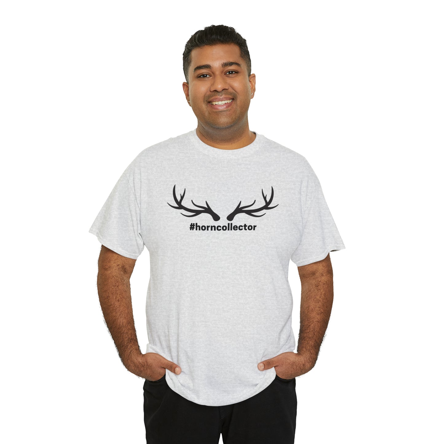 #HORNCOLLECTOR TEE-Unisex Heavy Cotton Tee