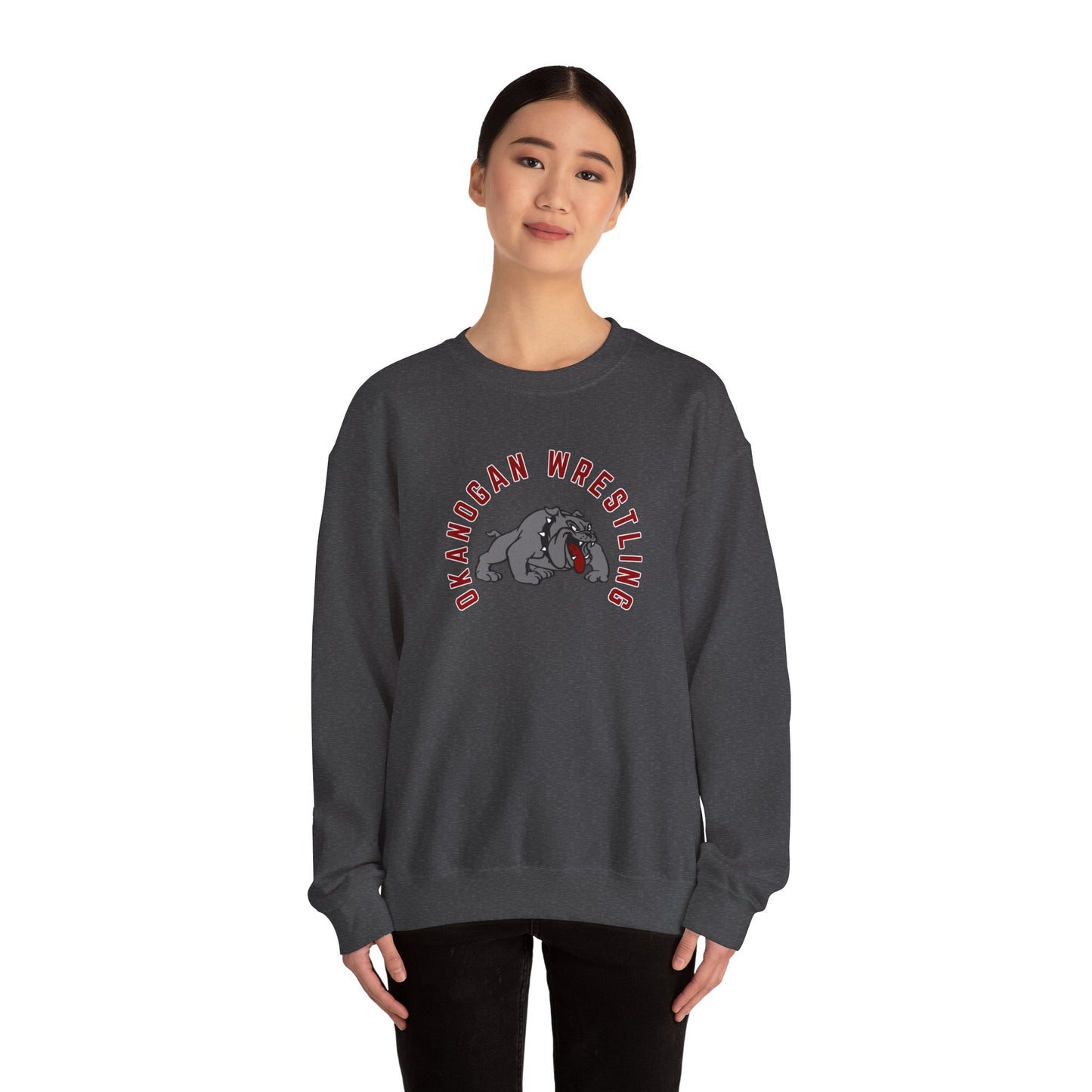 OKANOGAN WRESTLING Unisex Crewneck Sweatshirt