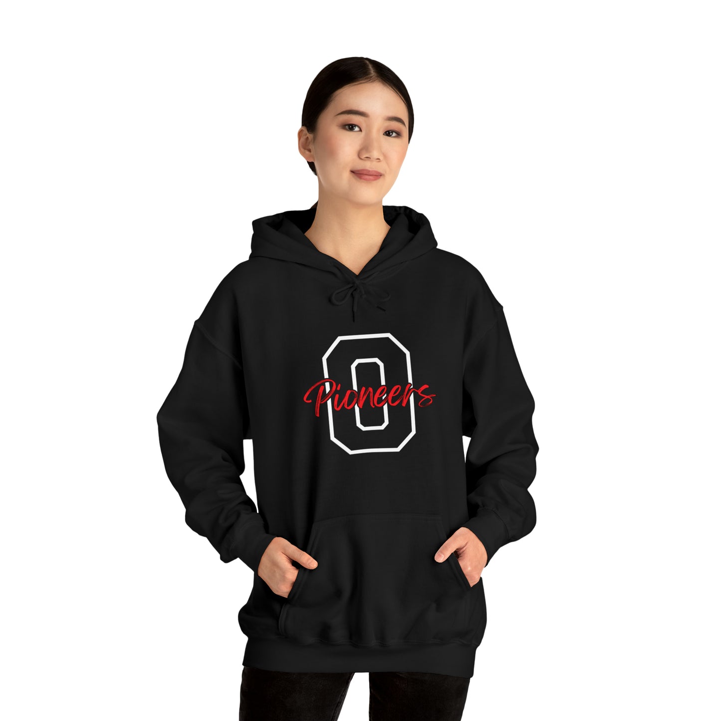 OMAK PIONEERS "O" HOODIE-Unisex Heavy Blend™ Hooded Sweatshirt