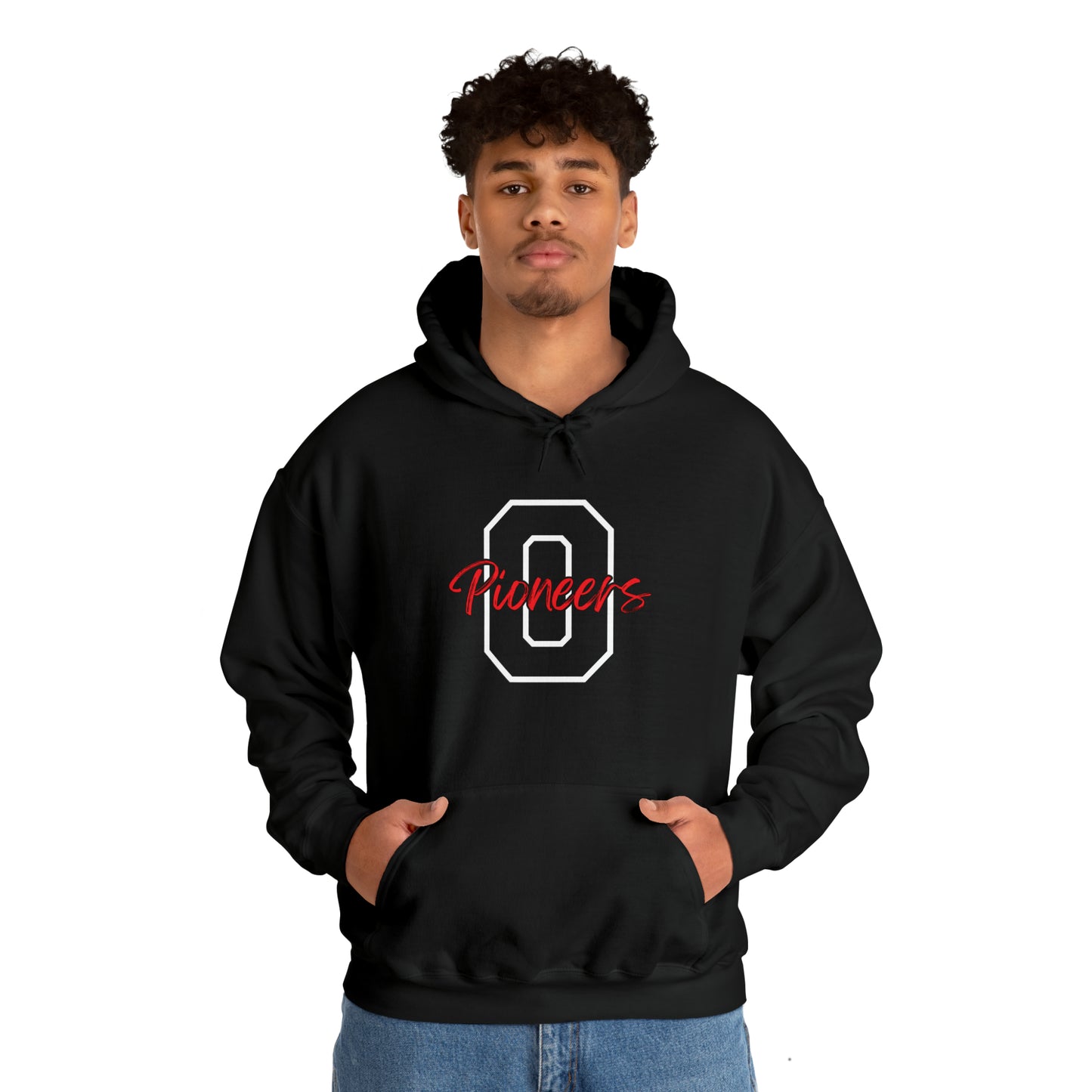 OMAK PIONEERS "O" HOODIE-Unisex Heavy Blend™ Hooded Sweatshirt