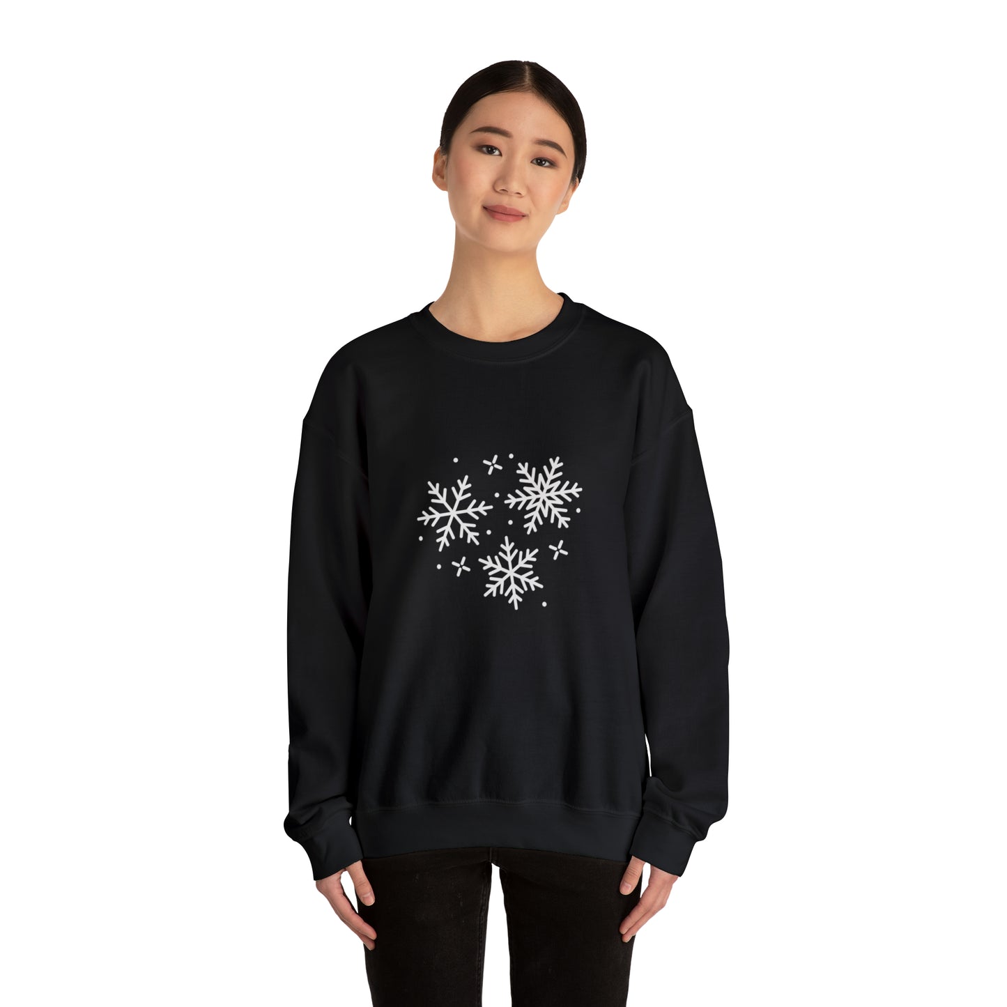 Snowflake Crewneck Sweatshirt