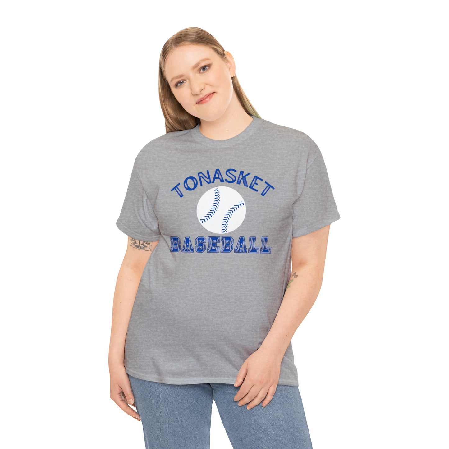 TONASKET BASEBALL-Unisex Heavy Cotton Tee