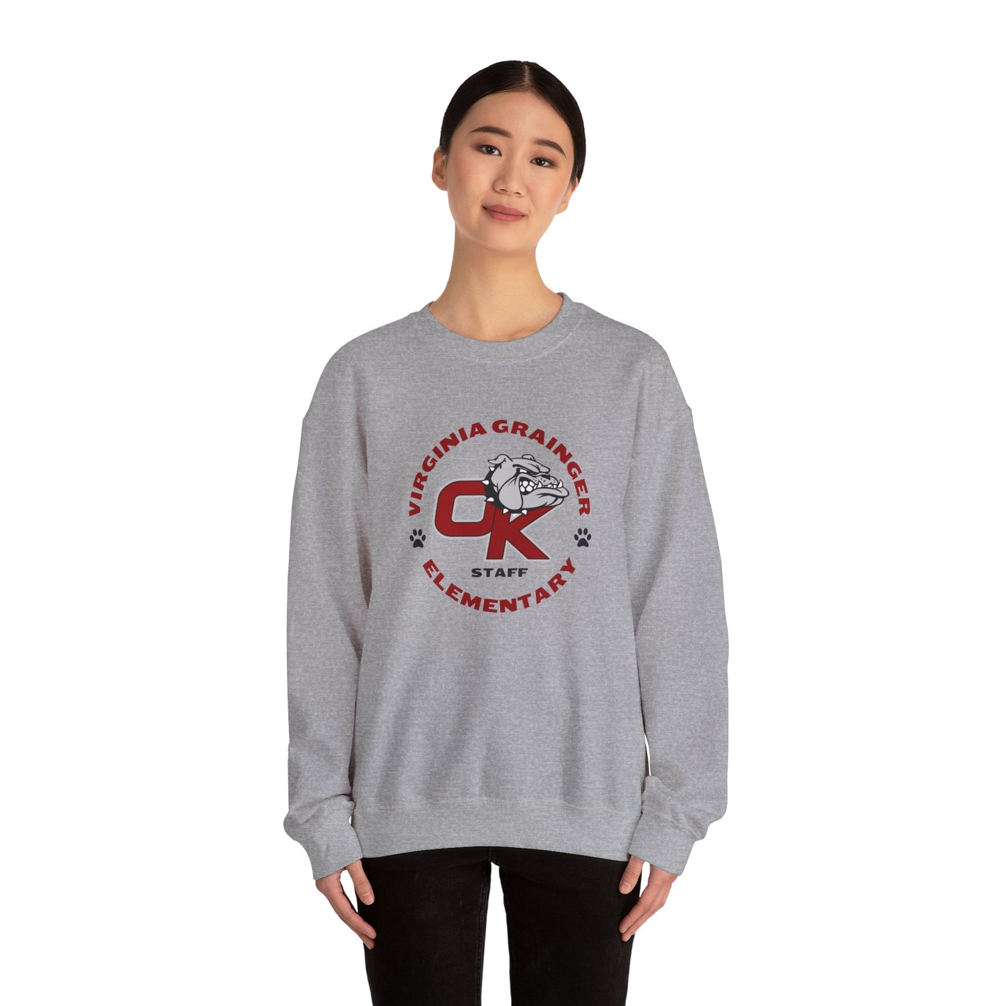 VG STAFF-Crewneck Sweatshirt