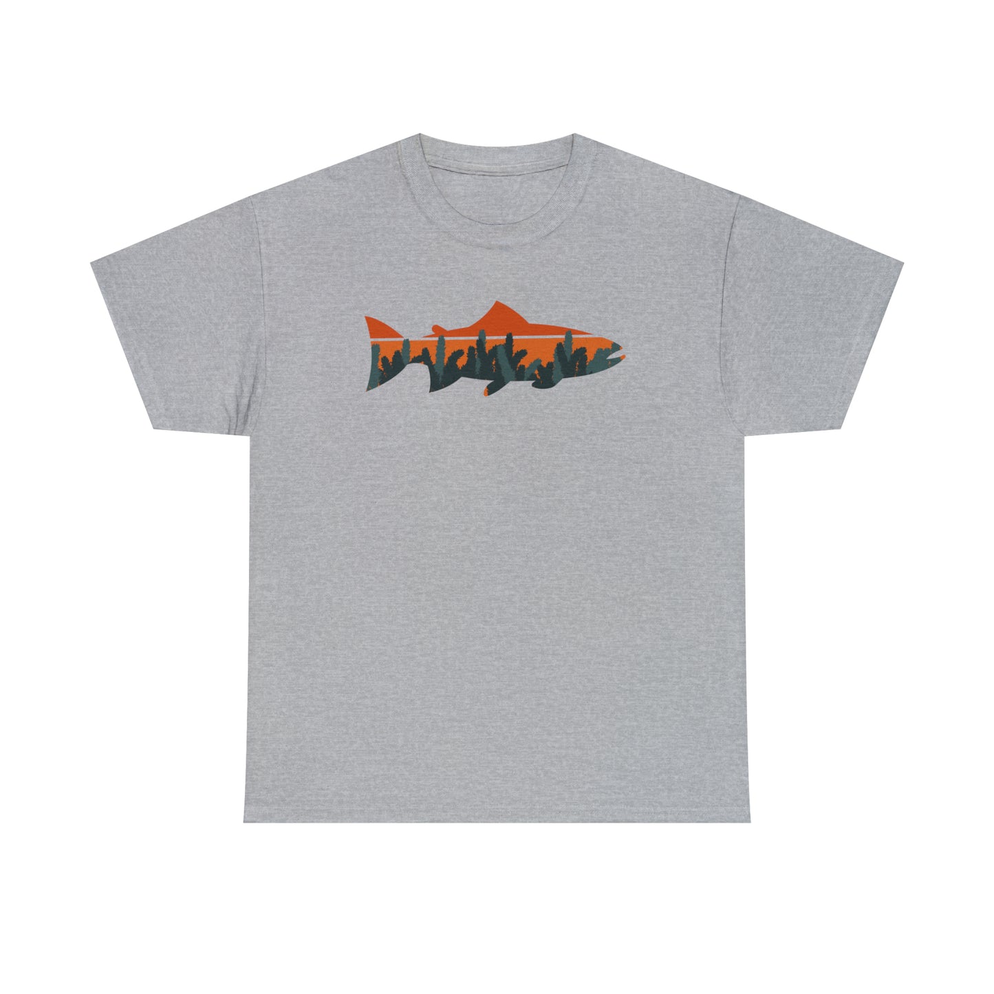 TROUT TEE-Unisex Heavy Cotton Tee