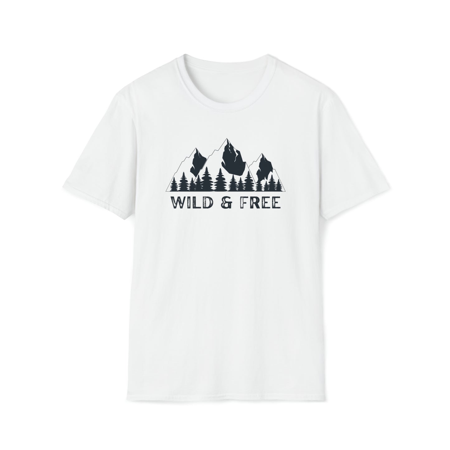 WILD AND FREE-Unisex Softstyle T-Shirt