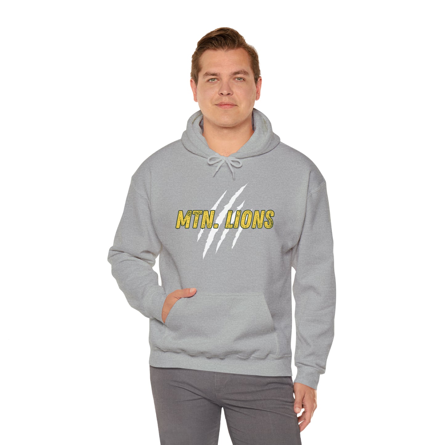 LB MTN LIONS CLAW HOODIE-Unisex Heavy Blend™ Hooded Sweatshirt