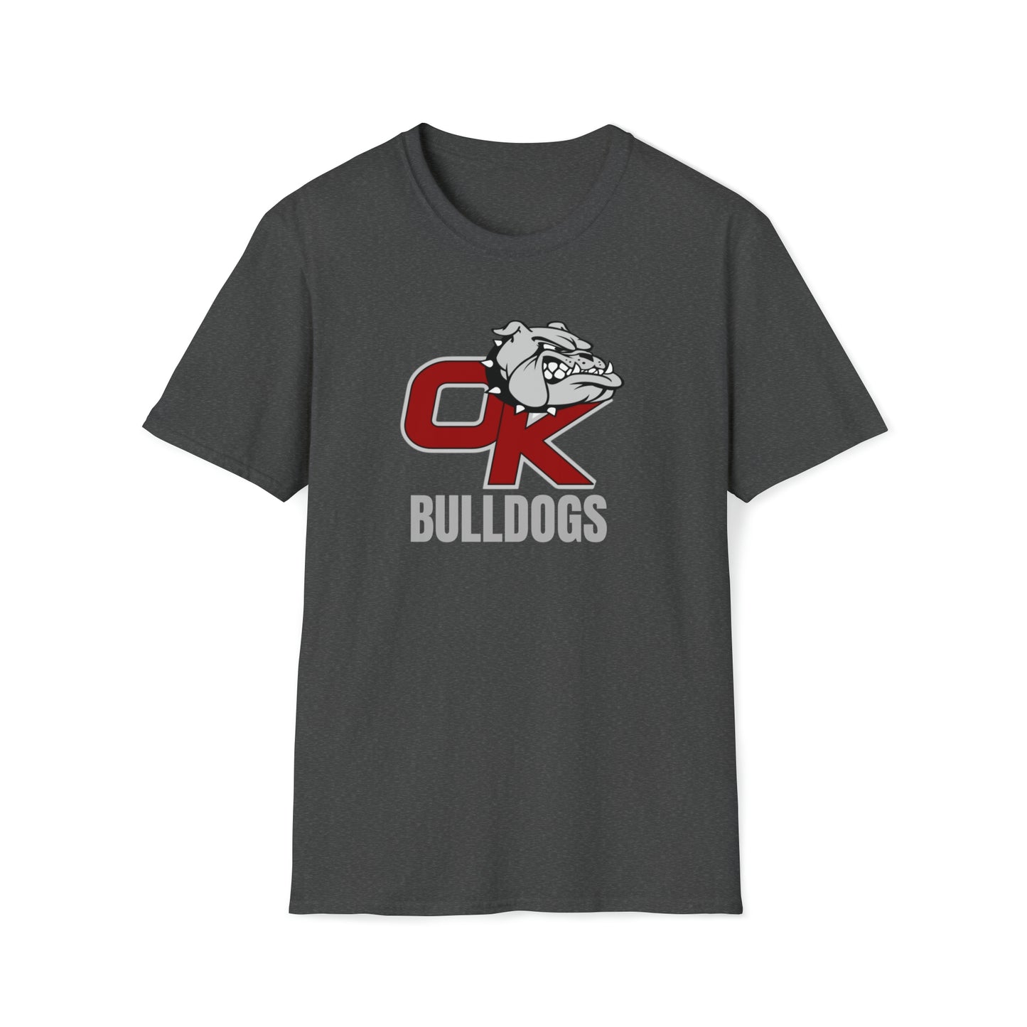 OK BULLDOG LOGO TEE-Unisex Softstyle T-Shirt