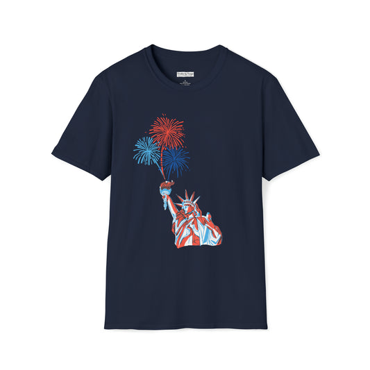 STATUE OF LIBERTY TEE-Unisex Softstyle T-Shirt