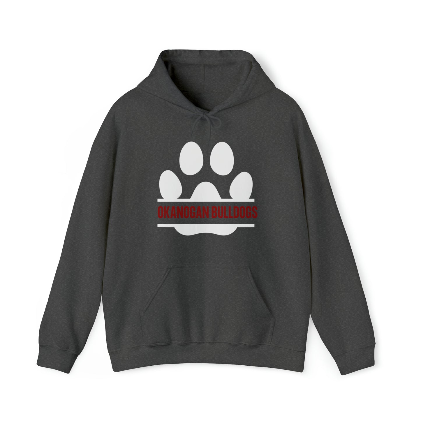 BULLDOG PAW HOODIE-Unisex Heavy Blend™ Hooded Sweatshirt