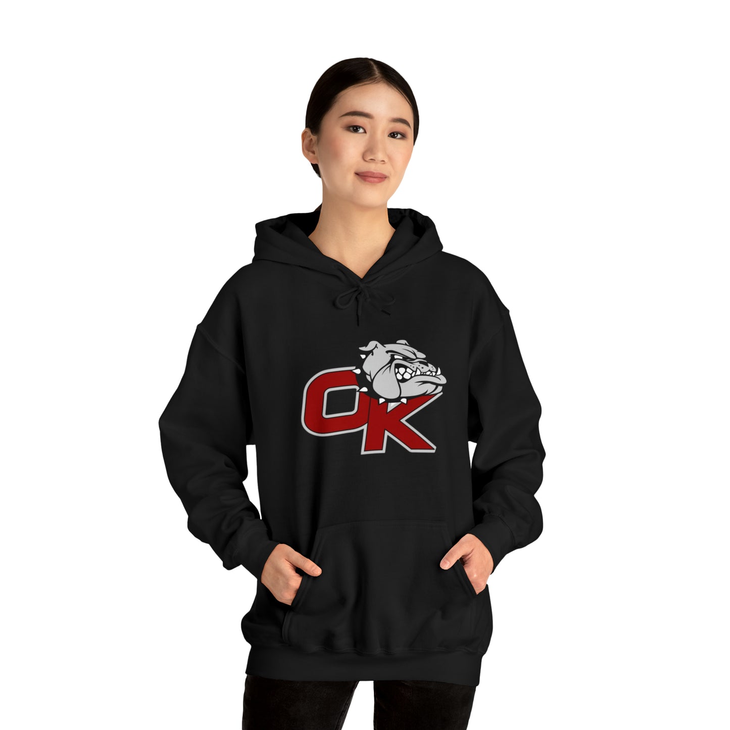 OK BULLDOGS-Unisex Heavy Blend™ Hooded Sweatshirt