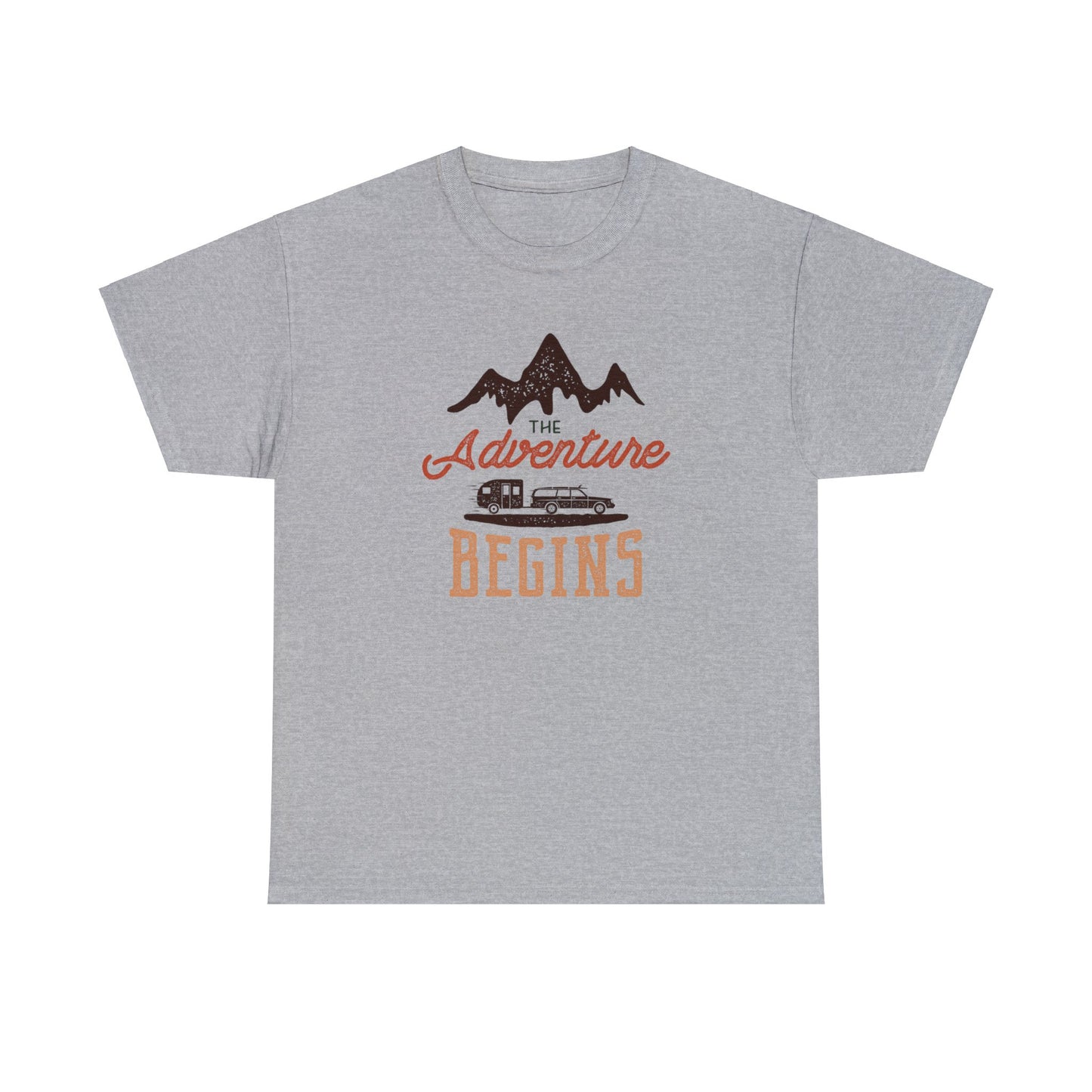 ADVENTURE TEE-Unisex Heavy Cotton Tee