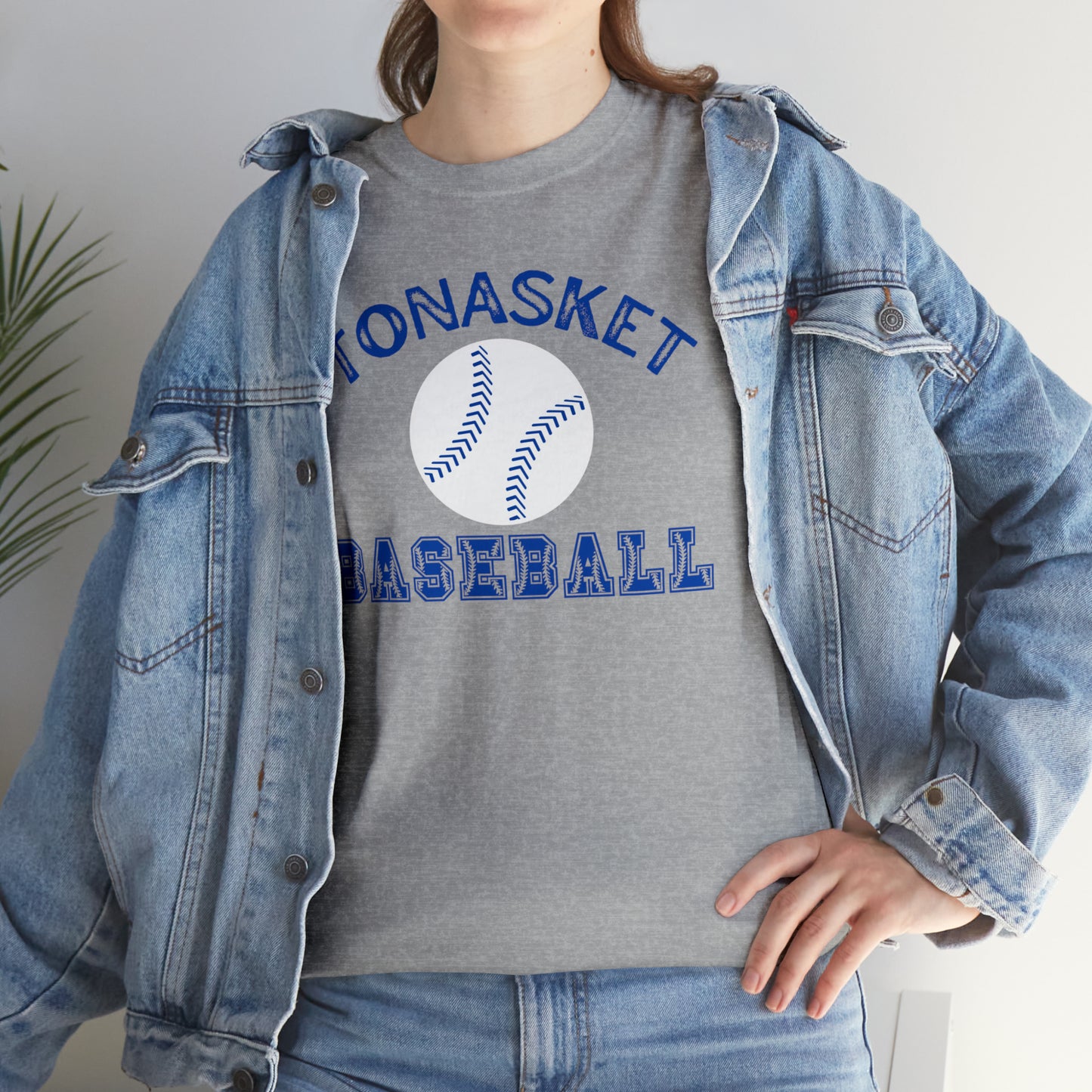 TONASKET BASEBALL-Unisex Heavy Cotton Tee