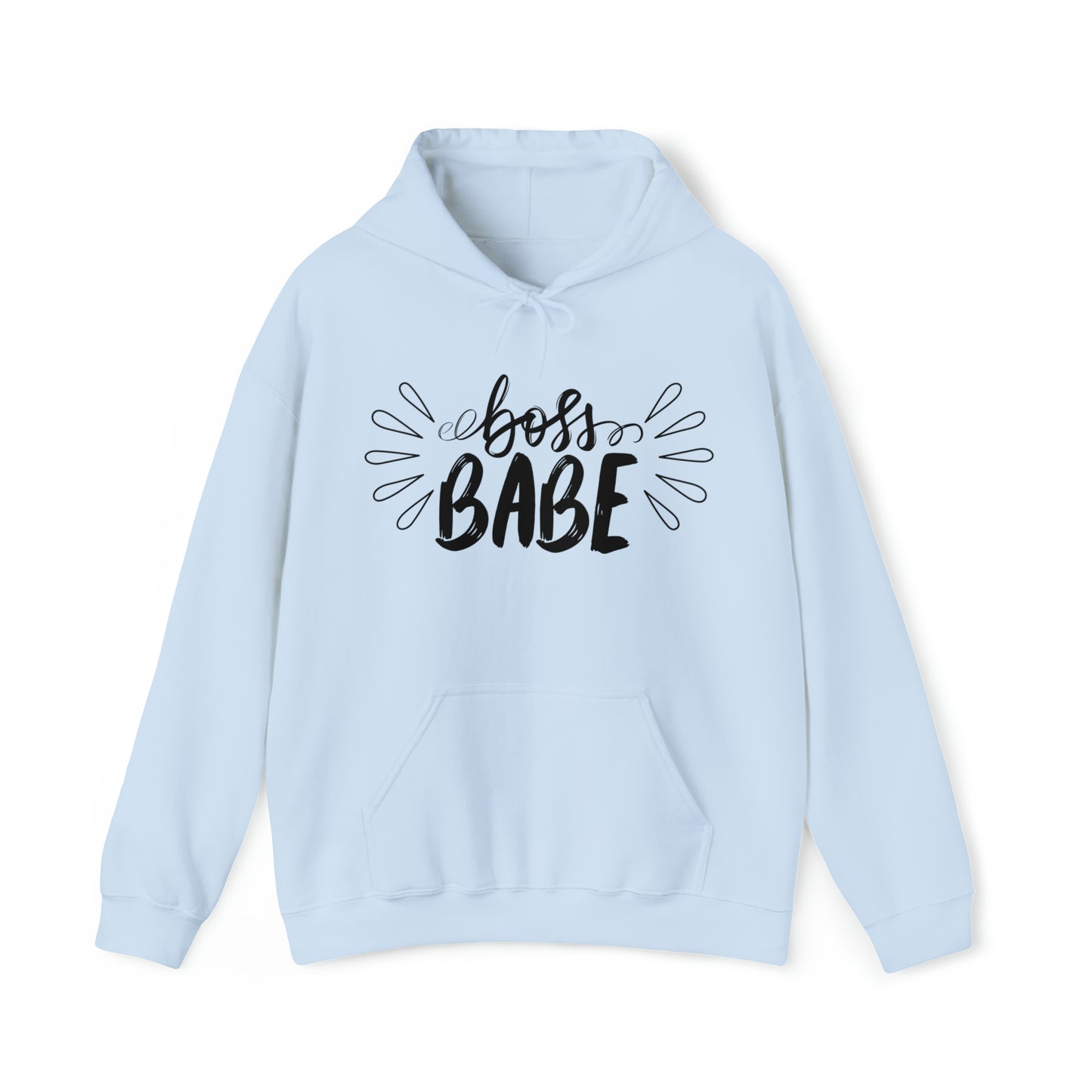 BOSS BABE HOODIE-Unisex Heavy Blend™ Hooded Sweatshirt