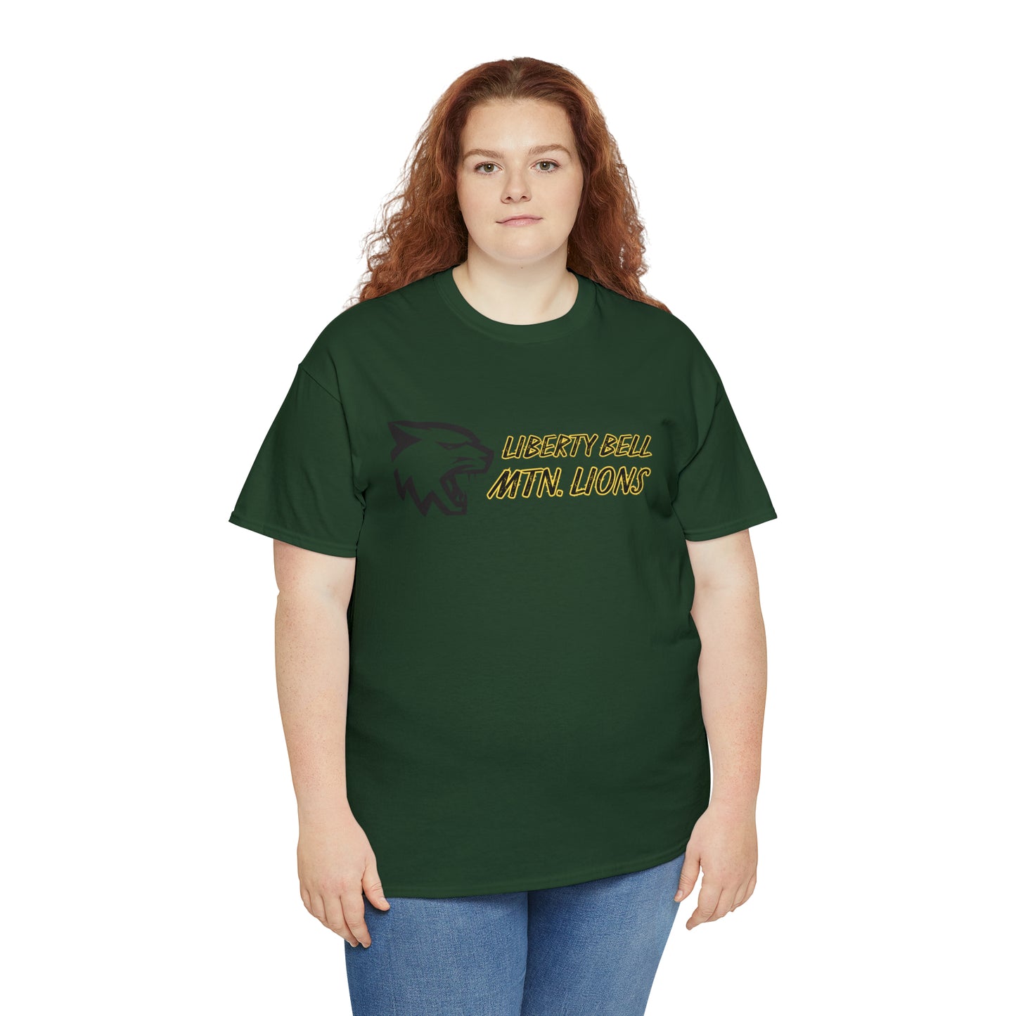 LIBERTY BELL MTN. LIONS-Unisex Heavy Cotton Tee