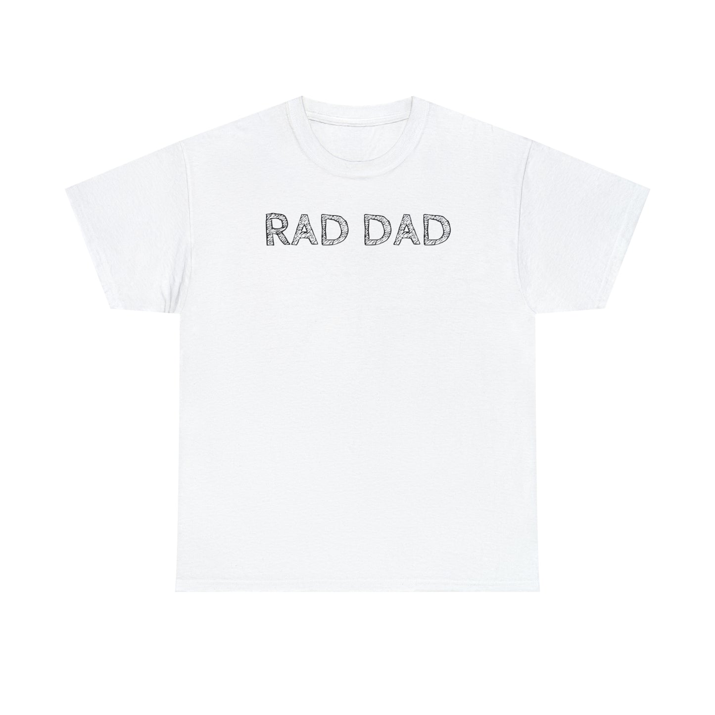 RAD DAD TEE-Unisex Heavy Cotton Tee