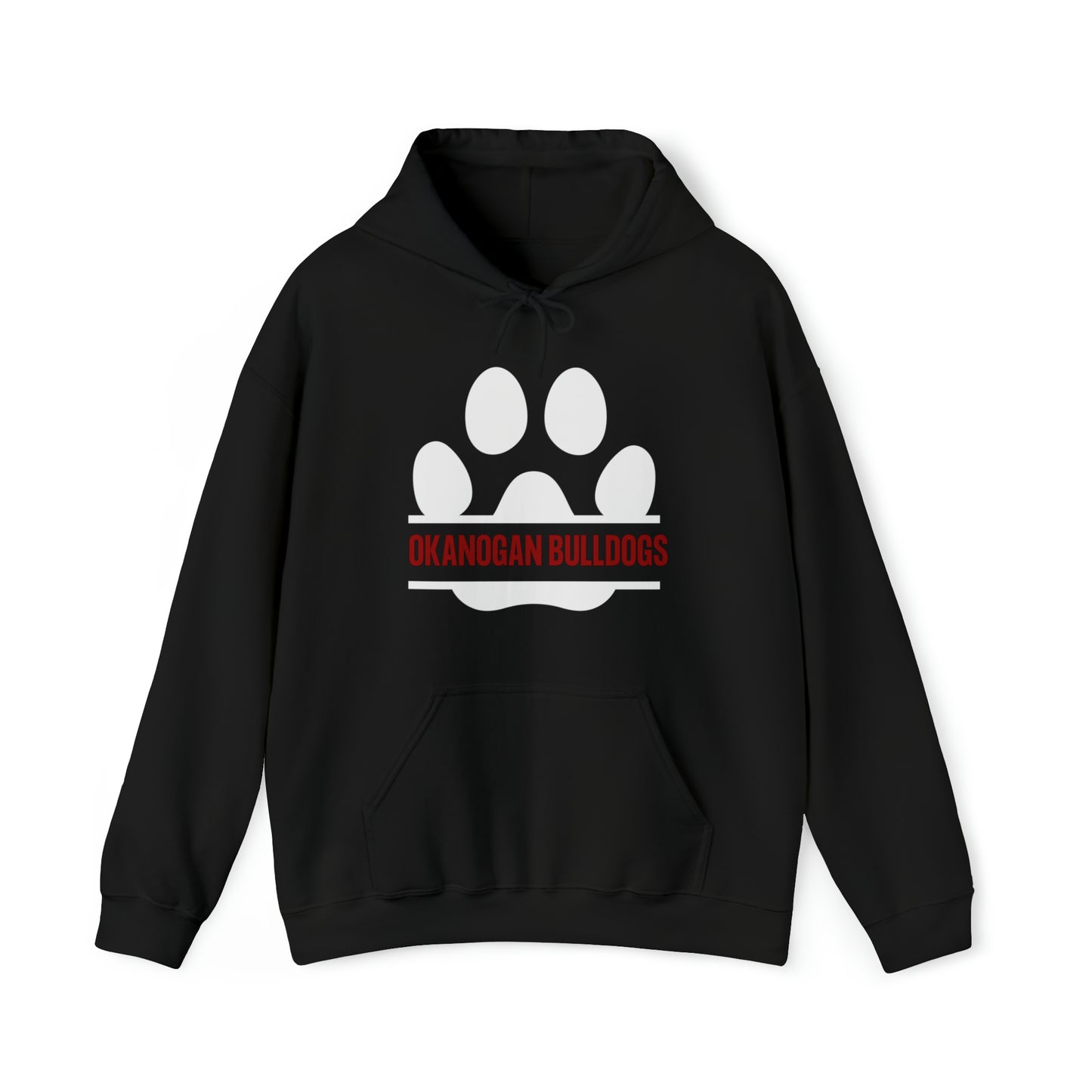 BULLDOG PAW HOODIE-Unisex Heavy Blend™ Hooded Sweatshirt