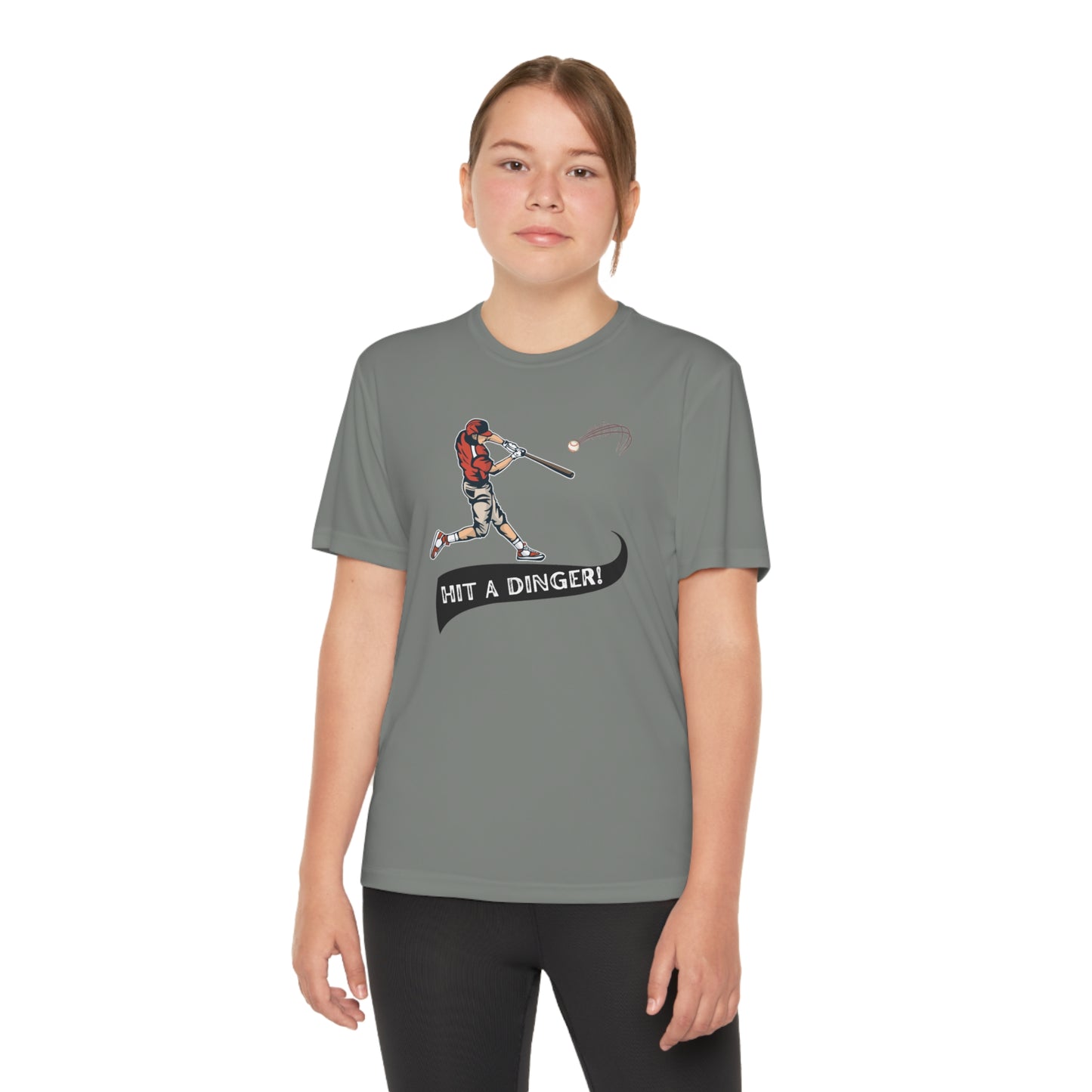 HIT A DINGER TEE--Youth Competitor Tee