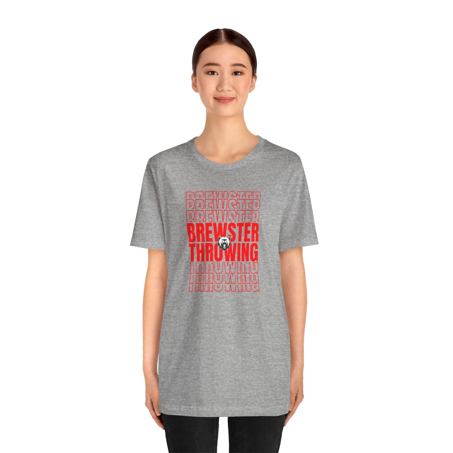 Brewster Throwing Unisex Jersey Short Sleeve Tee