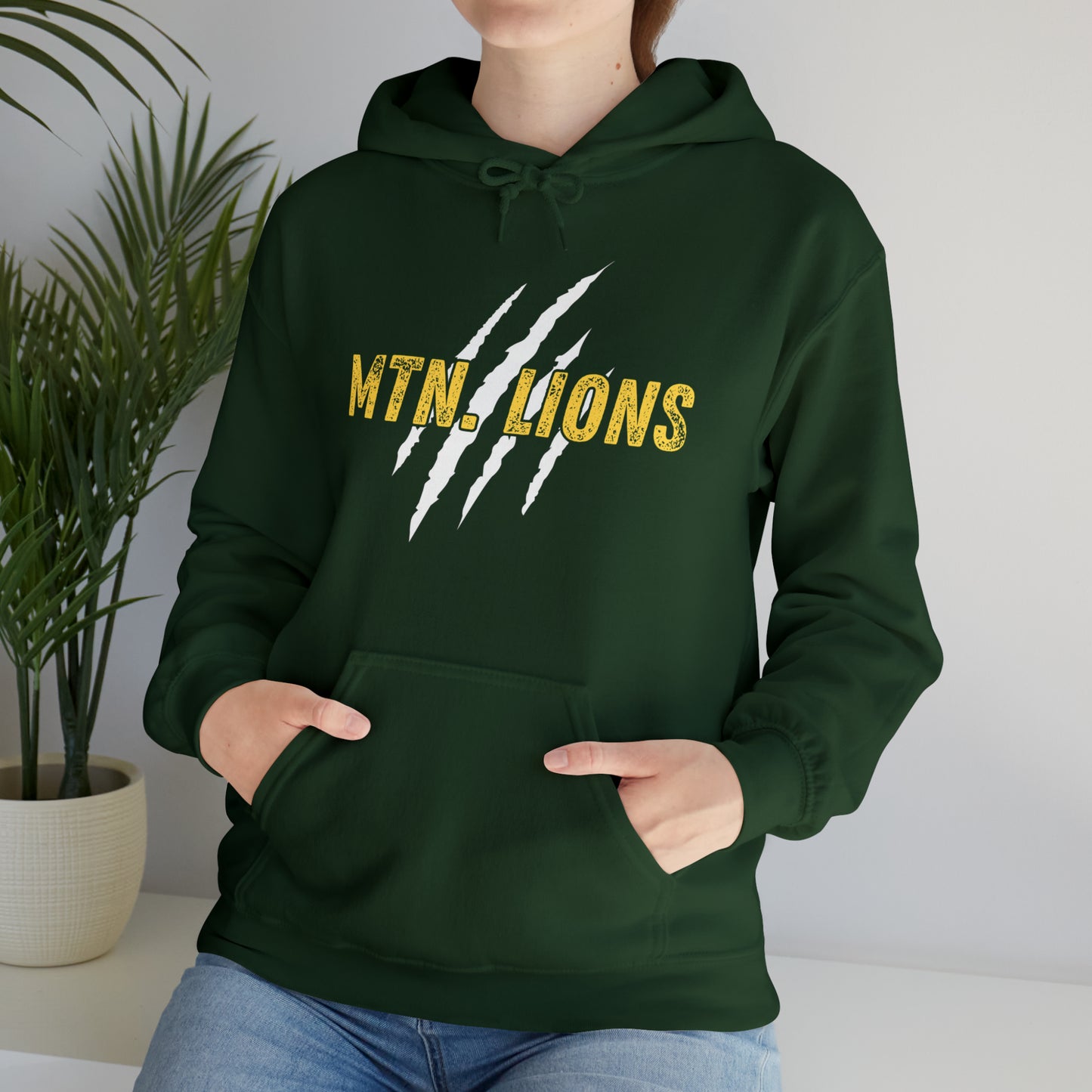 LB MTN LIONS CLAW HOODIE-Unisex Heavy Blend™ Hooded Sweatshirt