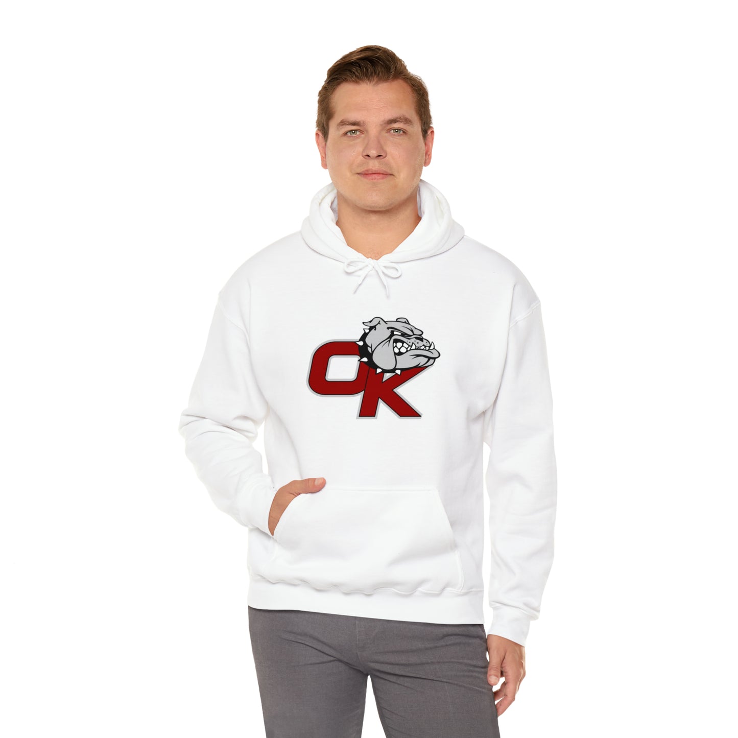 OK BULLDOGS-Unisex Heavy Blend™ Hooded Sweatshirt