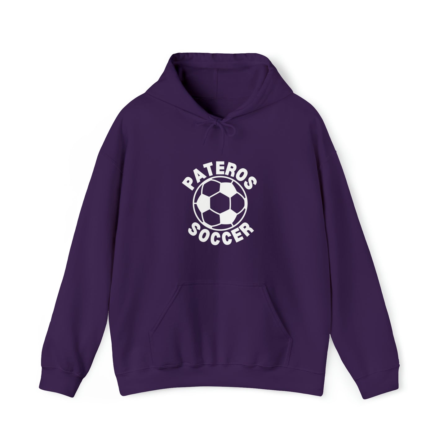 PERSONALIZED-PATEROS SOCCER PURPLE HOODIE