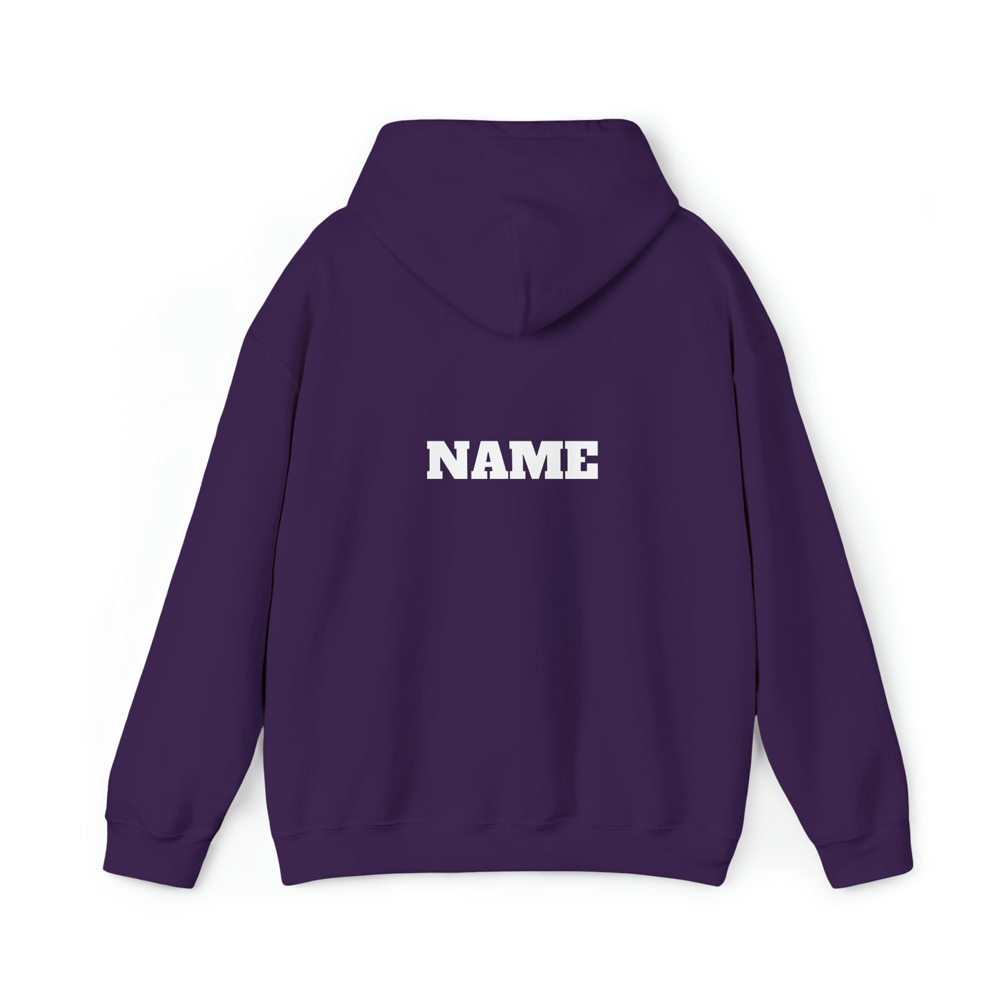 PERSONALIZED-PATEROS SOCCER PURPLE HOODIE