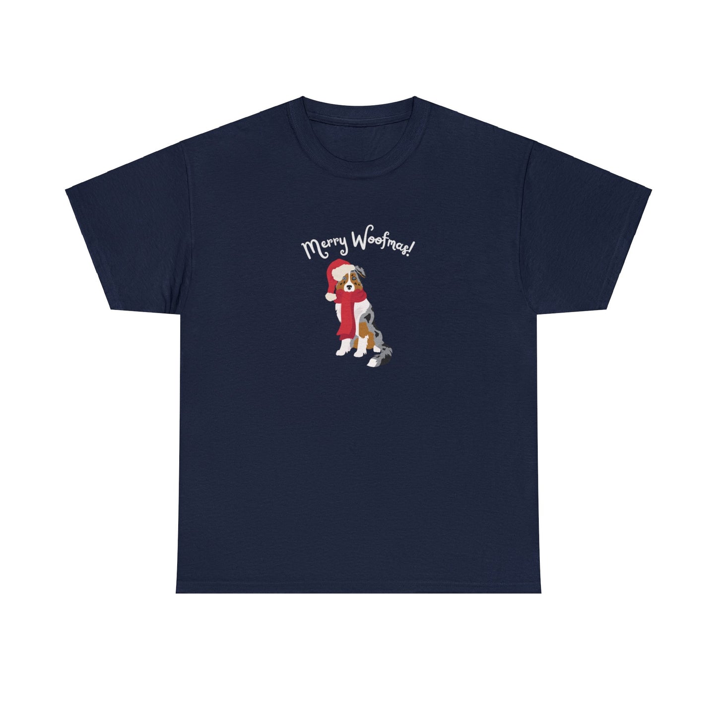 Merry Woofmas Heavy Cotton Tee