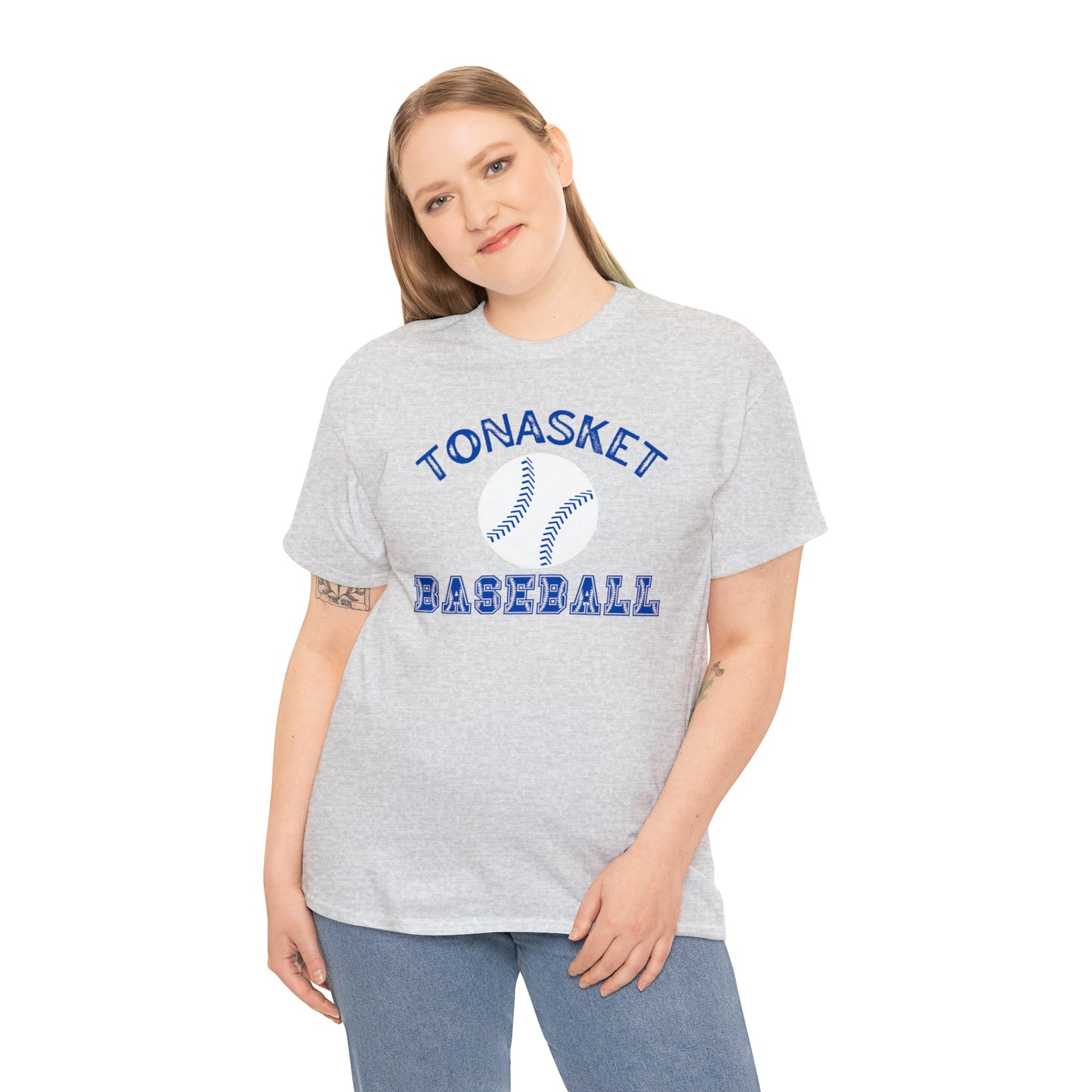 TONASKET BASEBALL-Unisex Heavy Cotton Tee