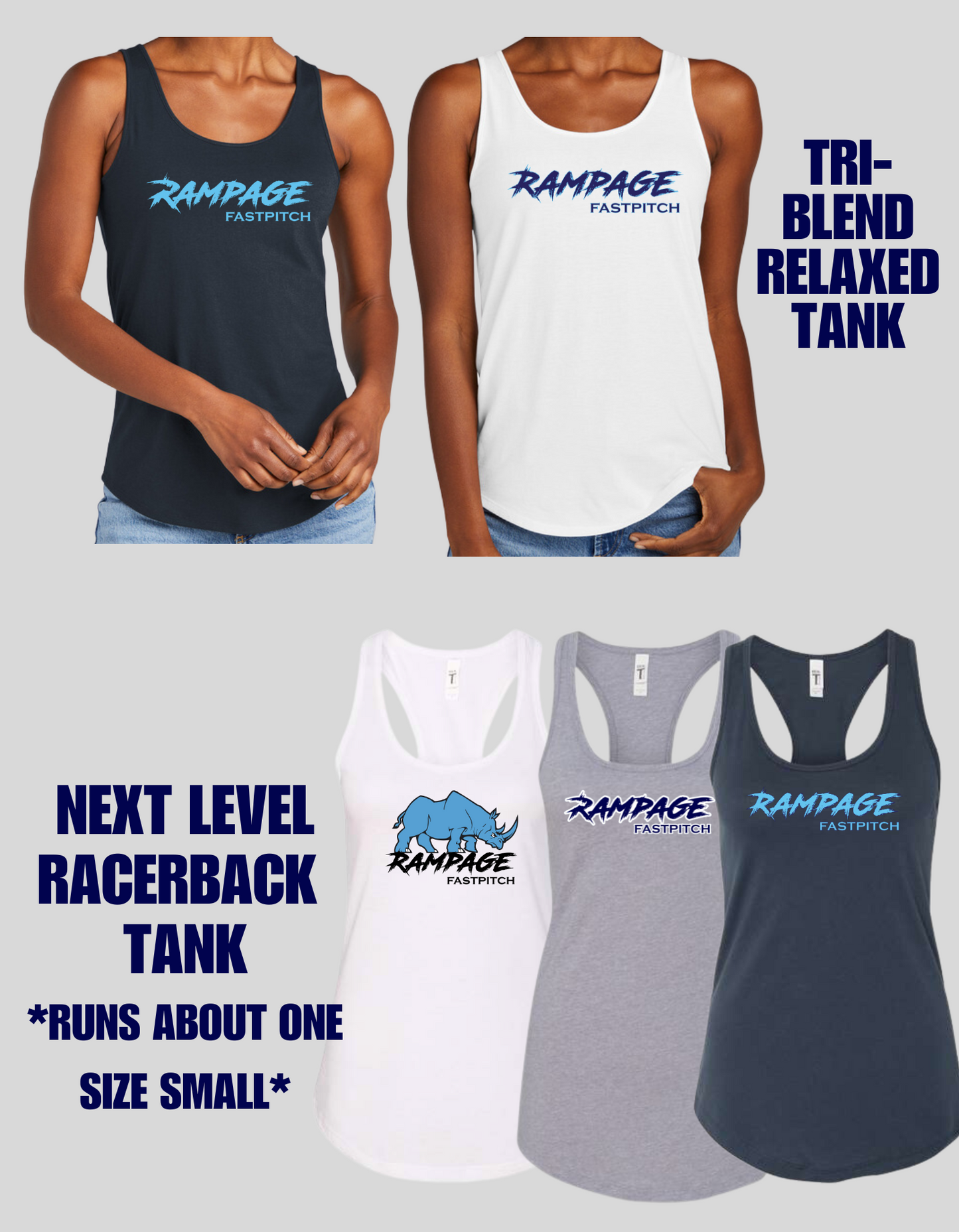 Rampage Tank Tops