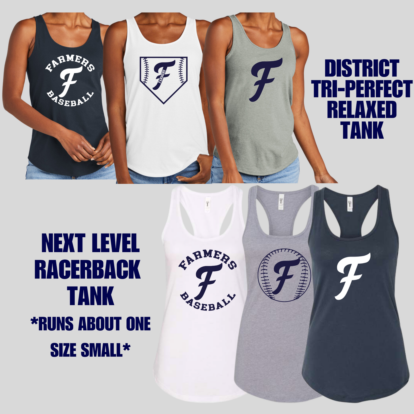 Farmers Tank Tops-Women