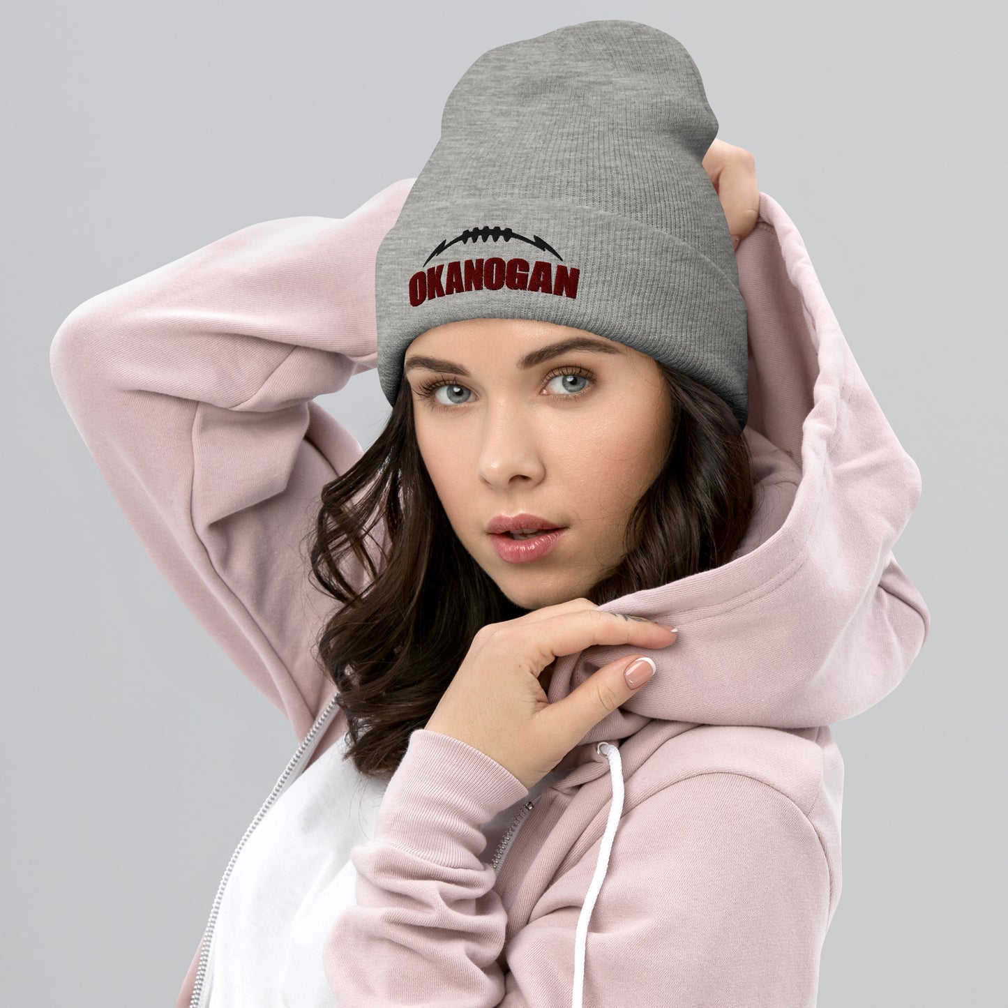 OKANOGAN FOOTBALL Cuffed Beanie